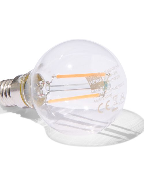 ampoule led clear E14 4,2W 470lm dim