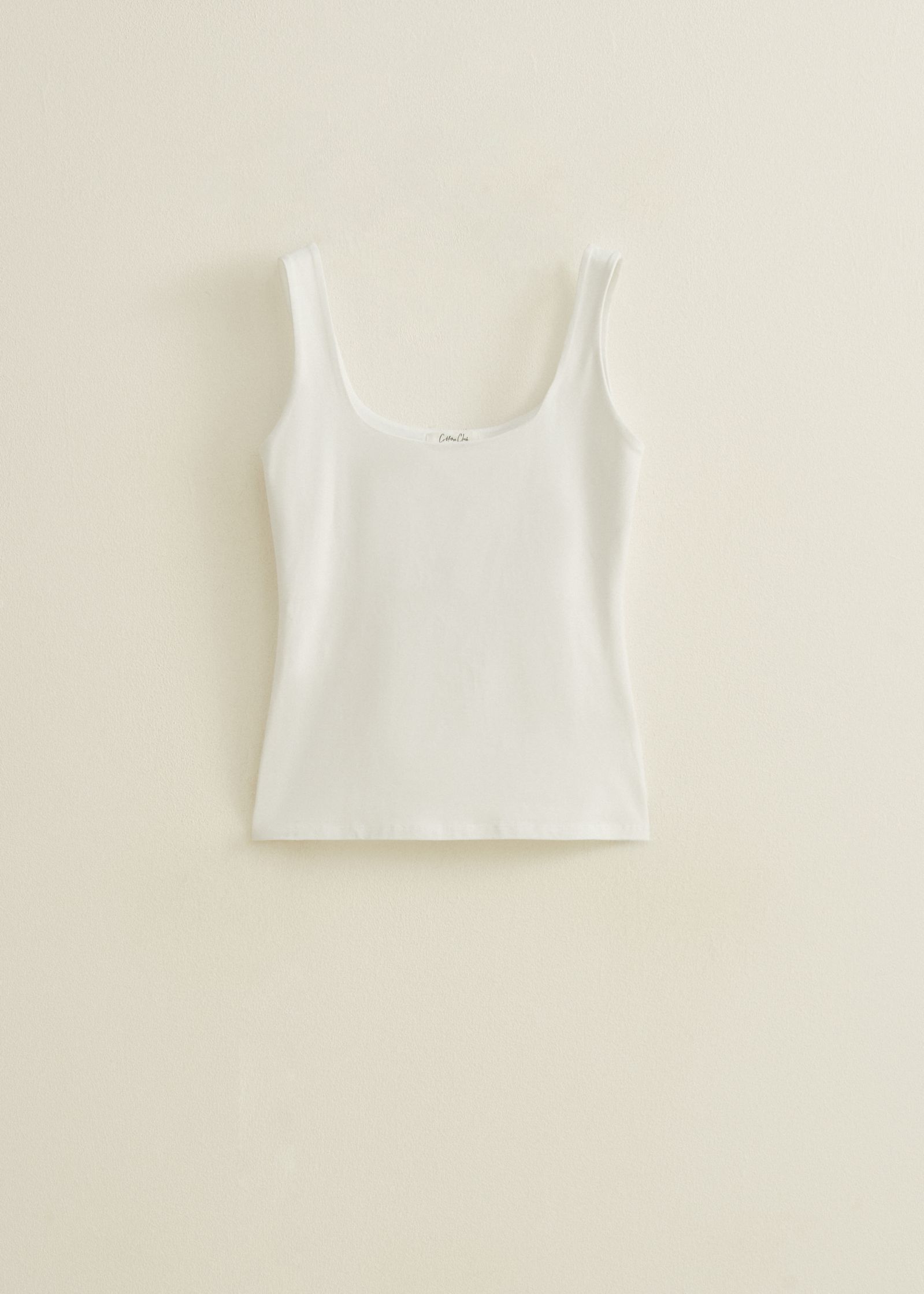 Tanktop met brede bandjes