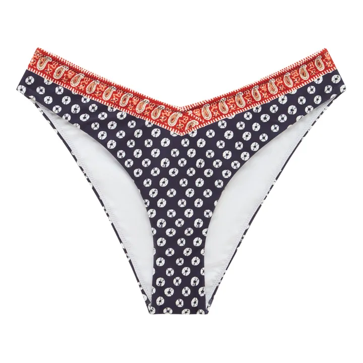 Boteh Bas de Maillot Cravat Isavella | Rose