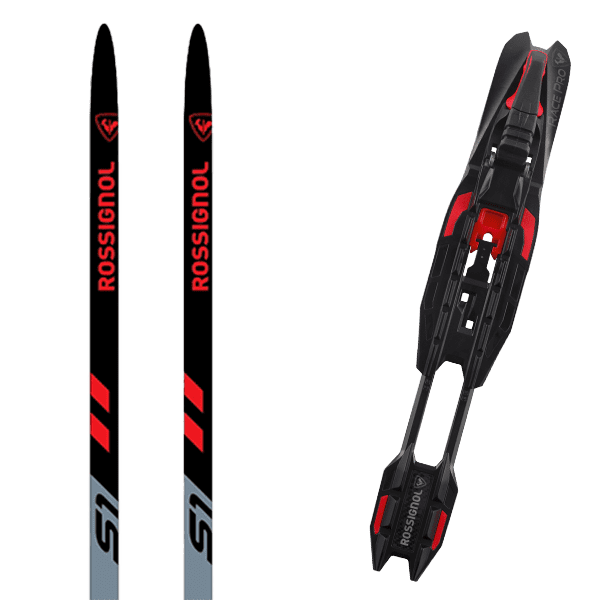 Pack ski de fond ROSSIGNOL X-IUM SKATING PREMIUM+ S1 STIFF + Fix