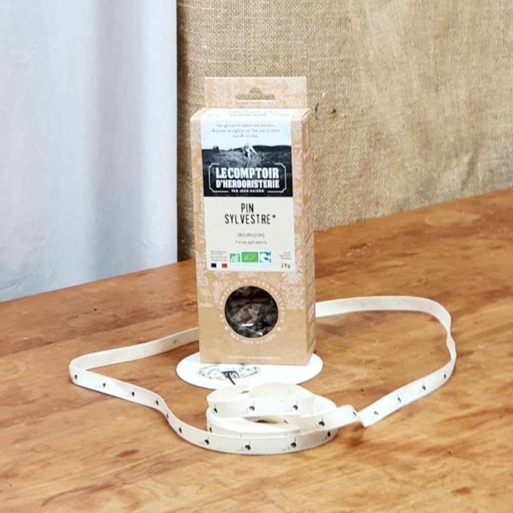 Coffret d'un pin sylvestre avec son infusion de pin bio