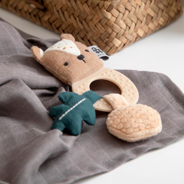 Sebra Milo The Bear Activiteitenrammelaar