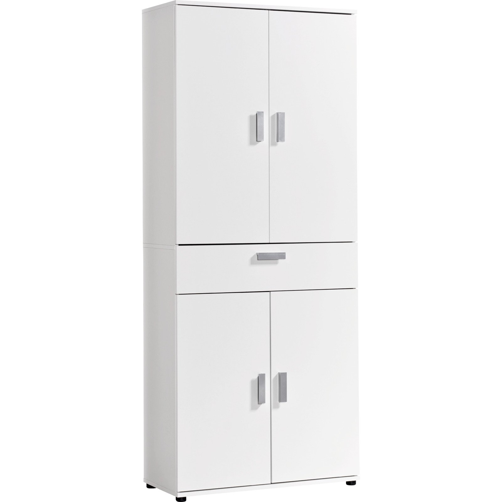 Mehrzweckschrank Kreta 5 Dekor weiss 75 x 184 x 35 cm