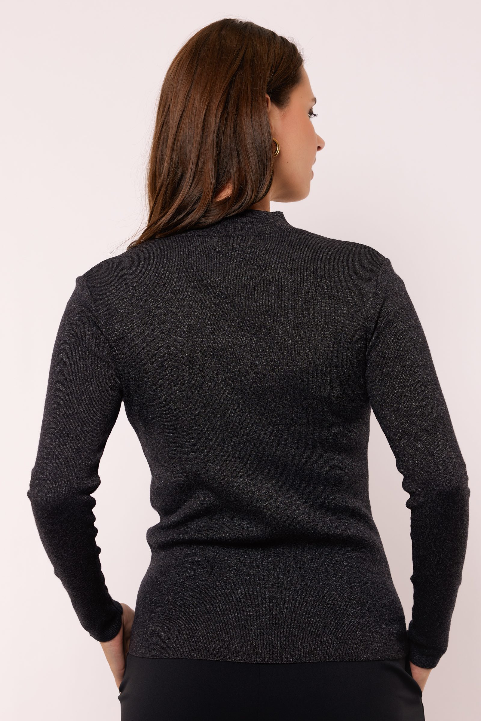 G-maxx - Kamille Knitted Top - Night Grey