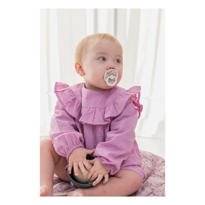 Bibs Tétines en caoutchouc naturel Bibs x Liberty - Set de 2 | Blush