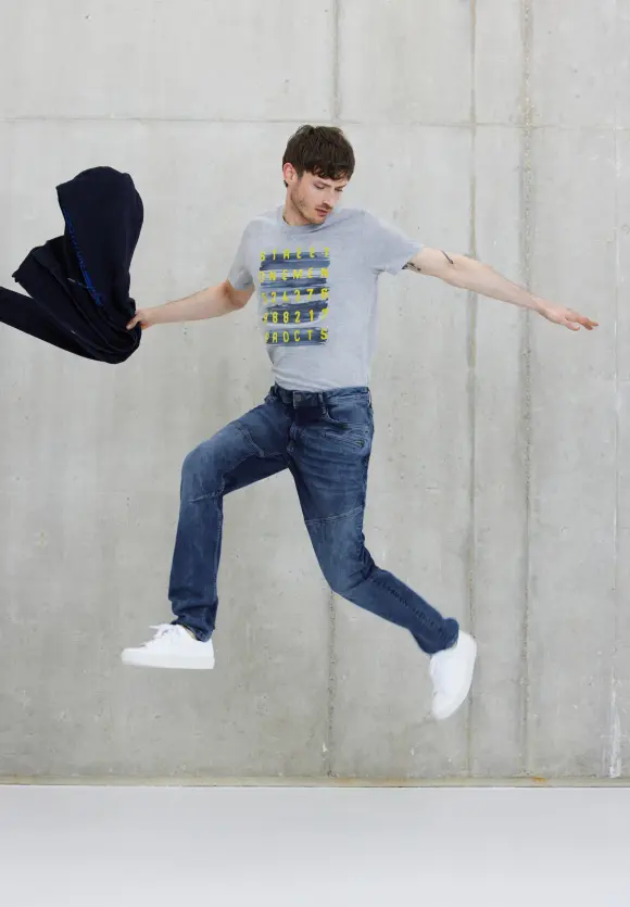 Regular Fit Jeans - dark indigo authentic wash