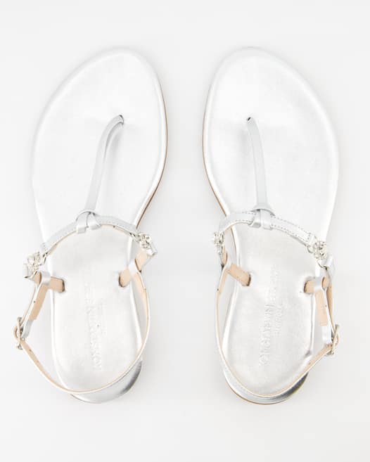 Konstantin Starke Farfallina Sandalen in Silber