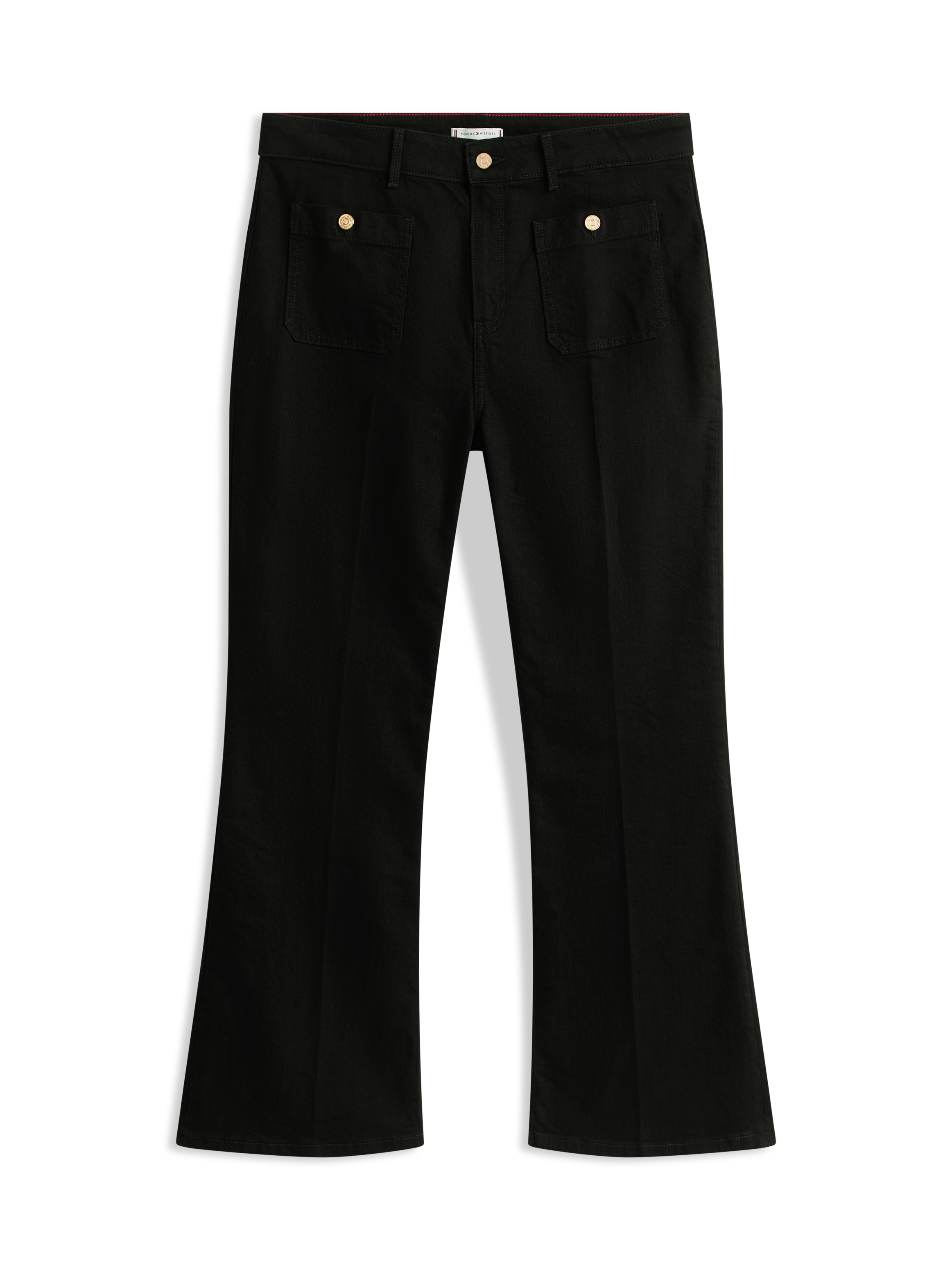 Tommy Hilfiger Curve Bootcut-Jeans »CRV DNM BLACK BOOTCUT HW«, in grossen Grössen