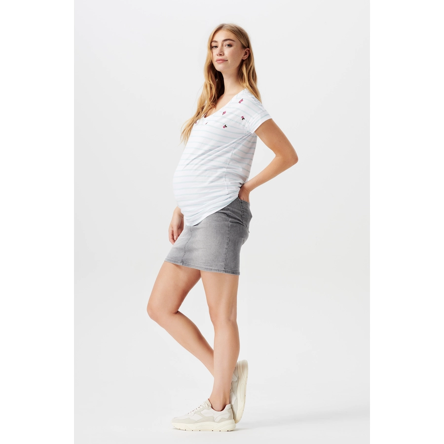 Esprit Umstandsrock Jeans Grey Denim