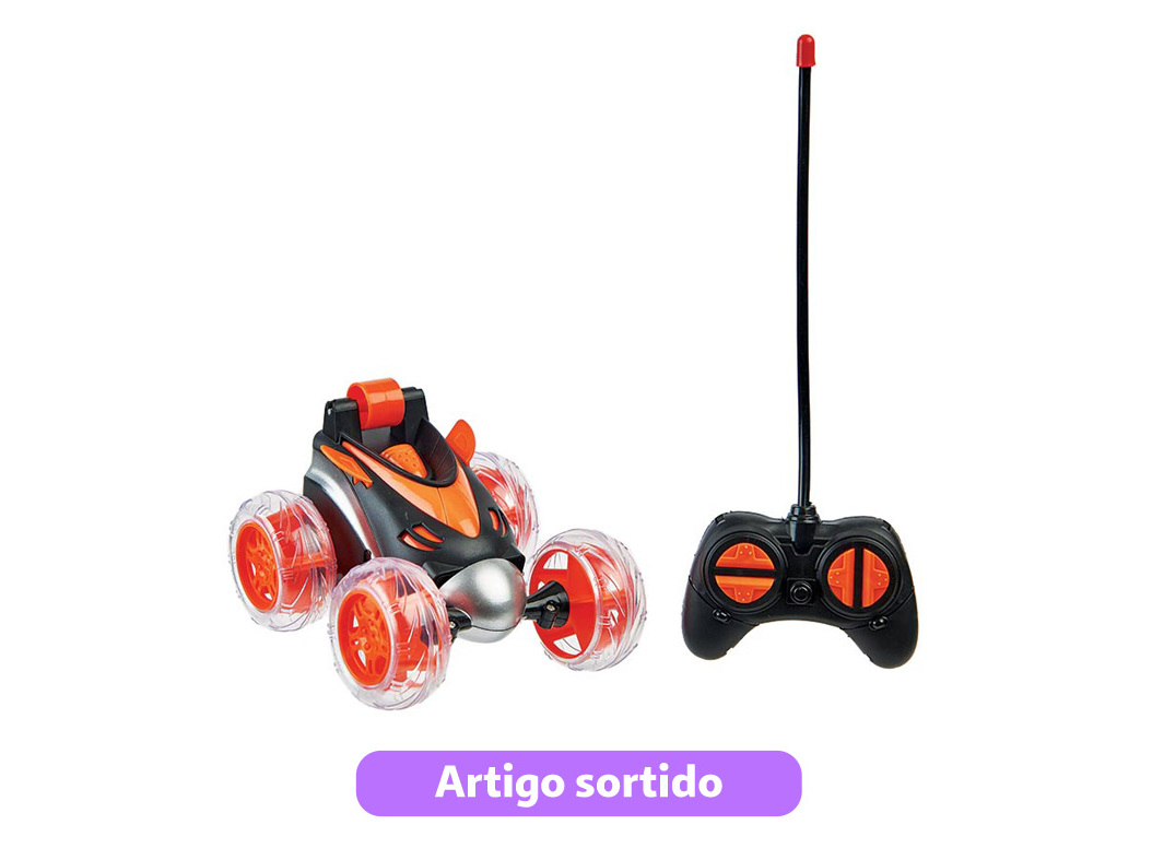 CARRO TELECOMANDADO SAVAGE ONE TWO FUN 360 COM LUZ MODELOS SORTIDOS