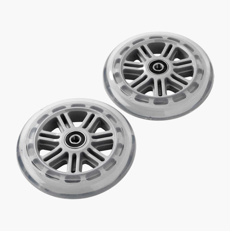 Kickbikehjul, 120 mm, 2-pakning