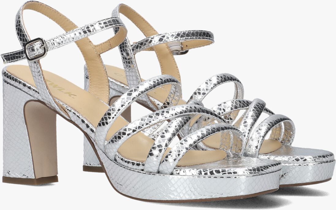CTWLK zilveren ctwlk sandalen toelle