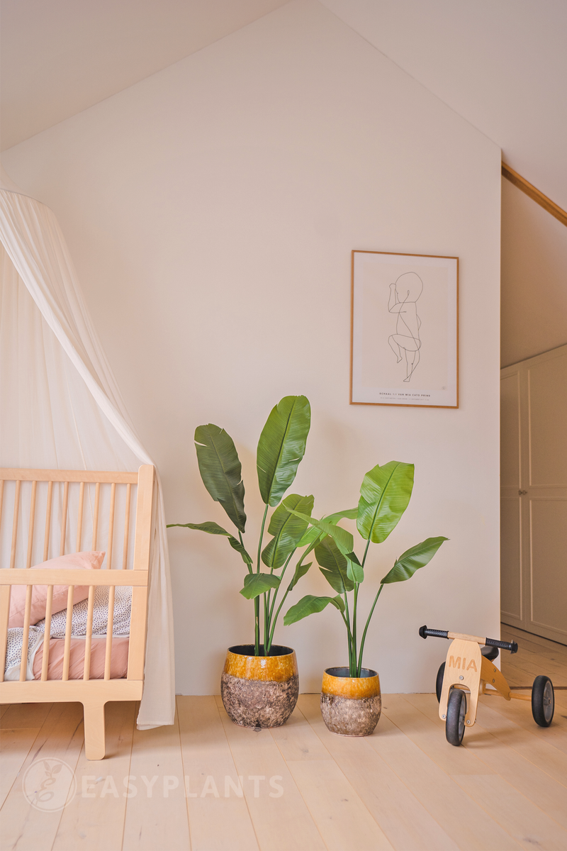 Kunstplant Strelitzia Nicolai Deluxe 120 cm