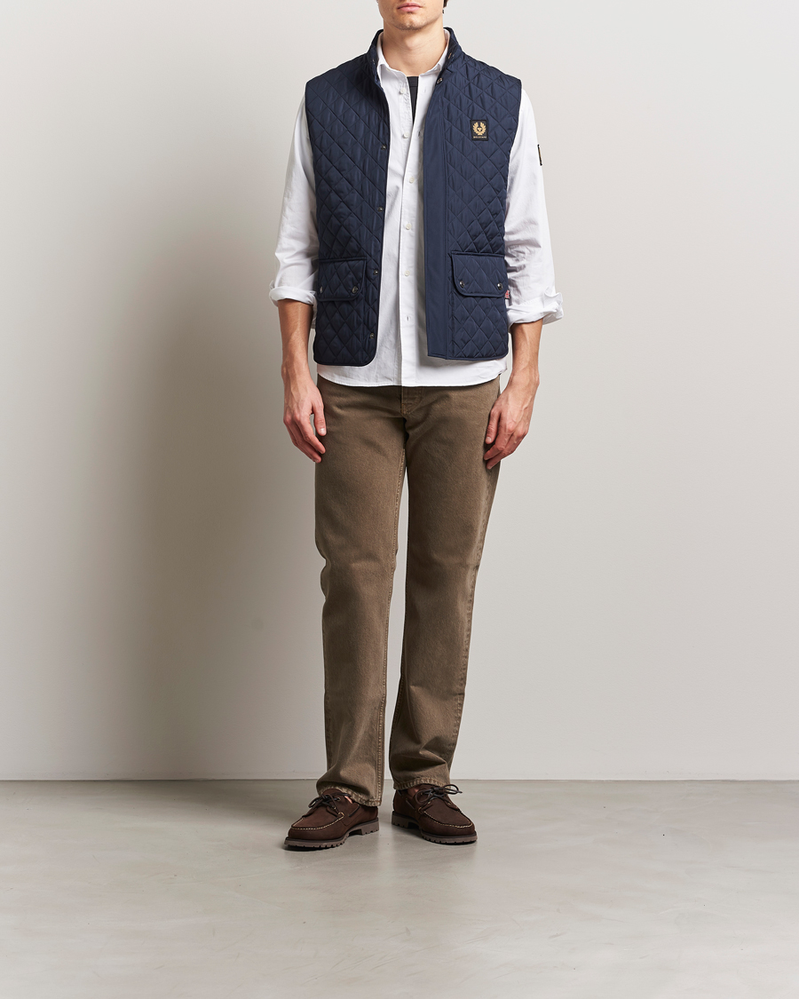 Belstaff Icon Gilet Dark Ink