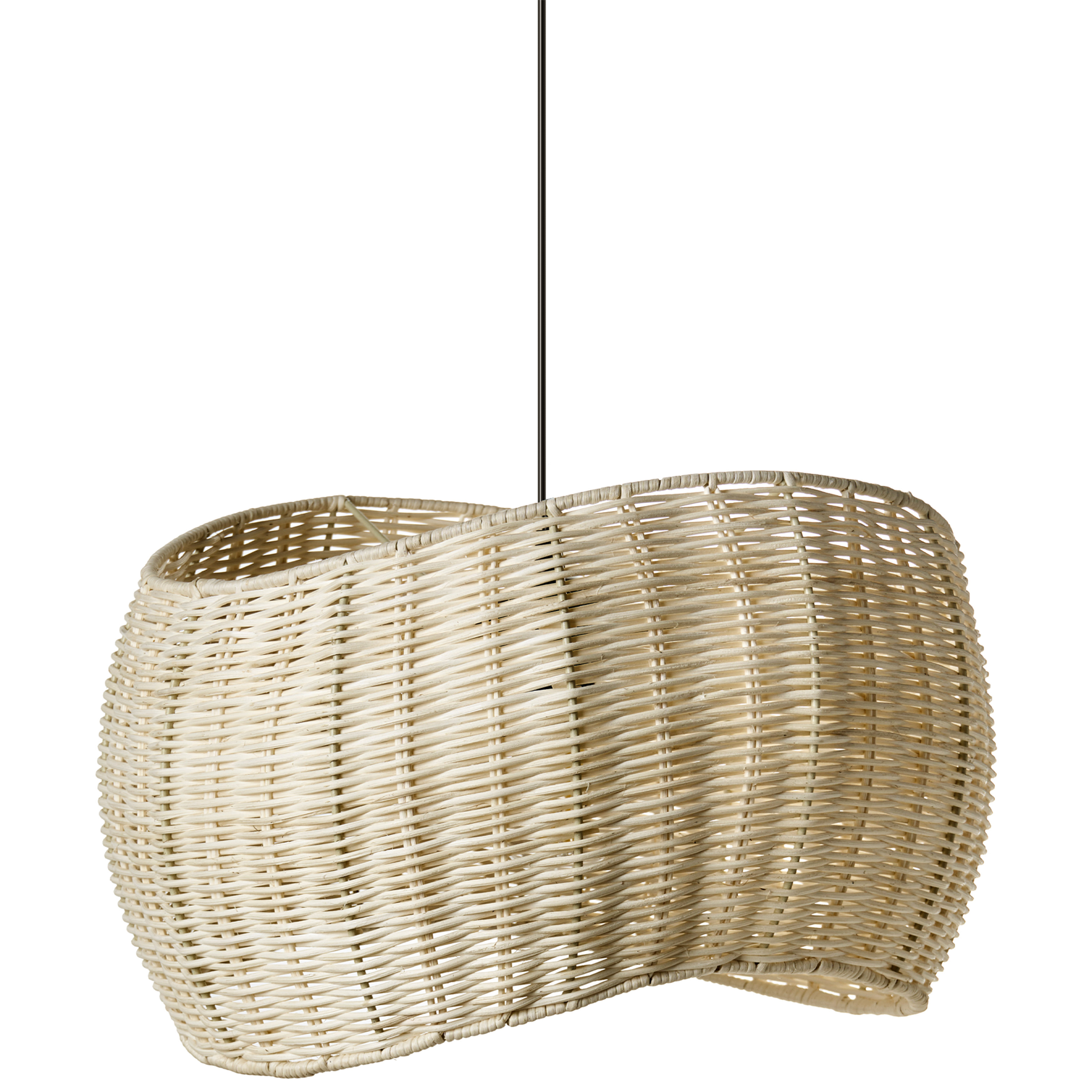 Beliani - COAMO - Hanglamp - Naturel - Rotan