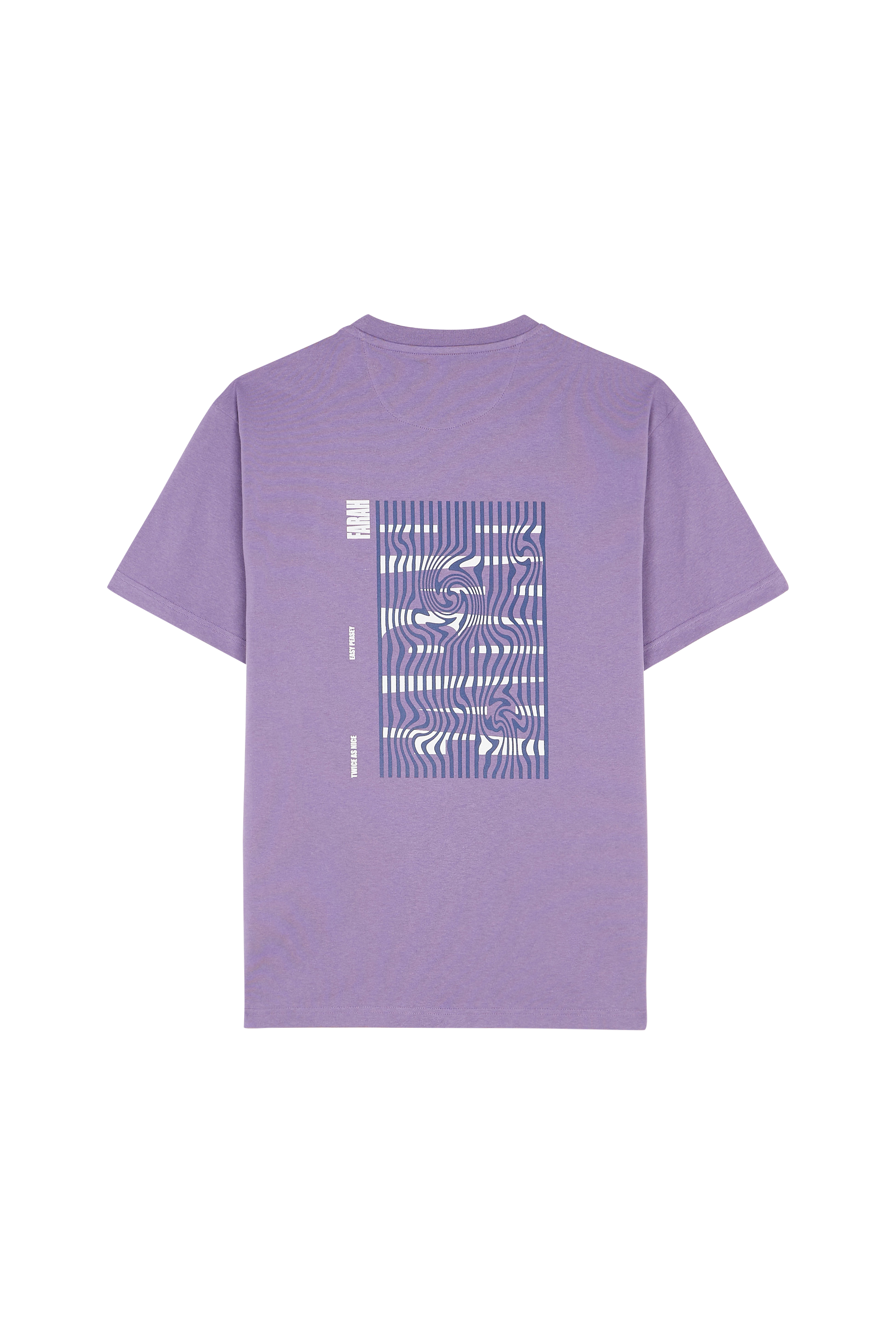 FARAH T-shirt  DAMOON GRAPHIC TEE Violet