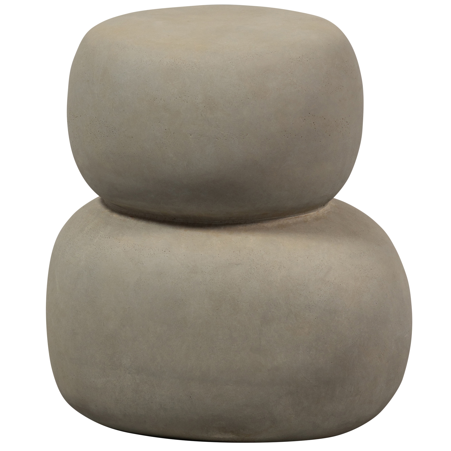 Couchtisch ODA 41 x 35 cm Betonoptik grau-grün
