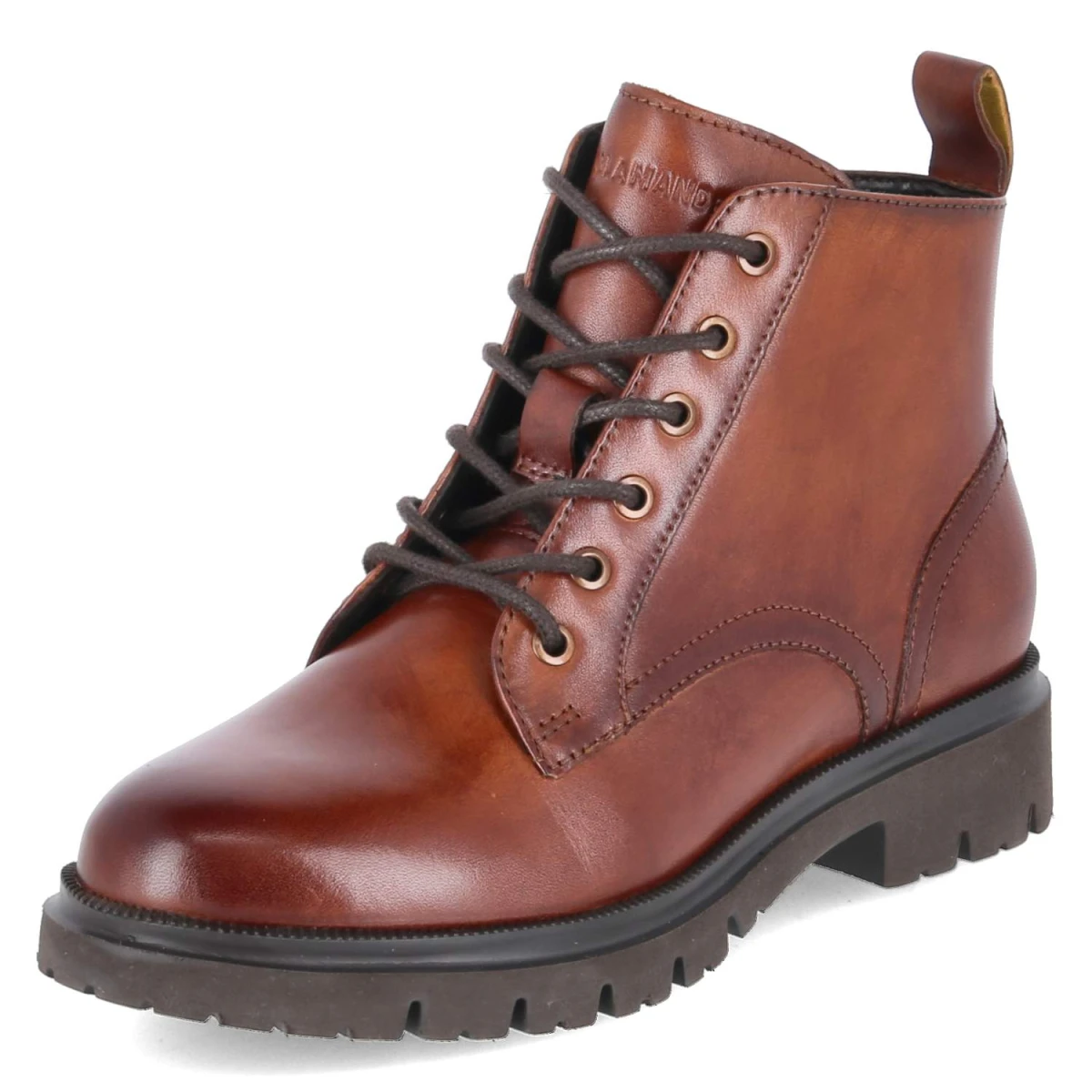 SalamanderSchnürstiefeletten - Cognac
