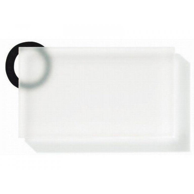 PLEXIGLAS® Satinice DC, beids. satiniert, farblos (Zuschnitt möglich)