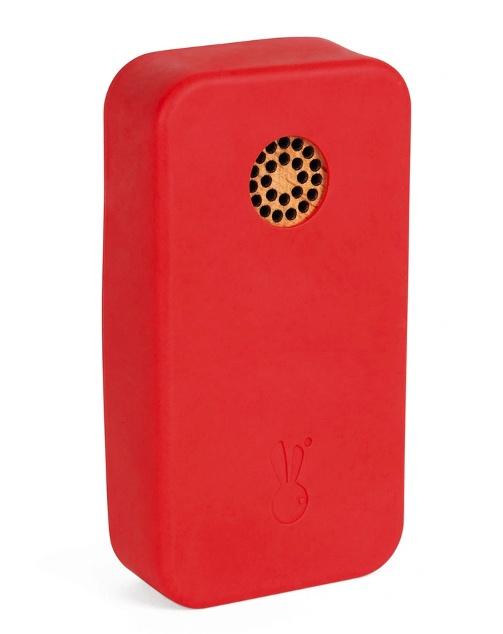 Smartphone mit Funktionen aus Holz