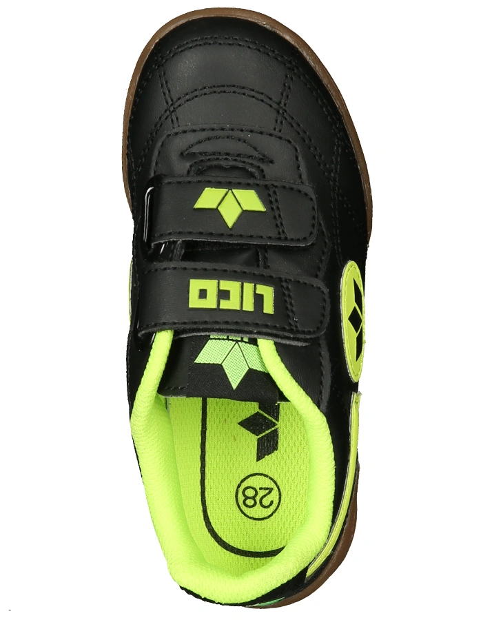 Klett-Sportschuhe BERNIE V in schwarz/lemon