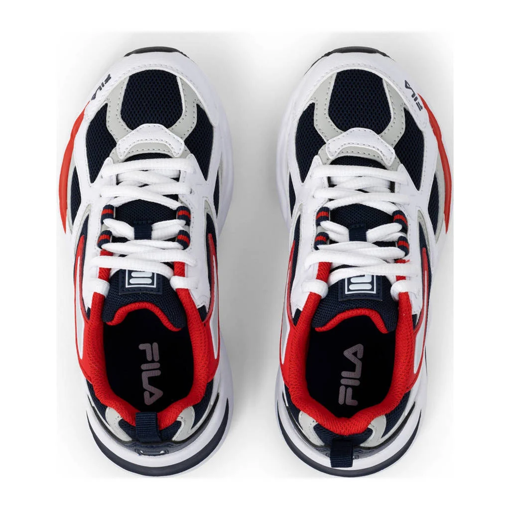 Fila Ray Tracersneakers wit/donkerblauw/rood