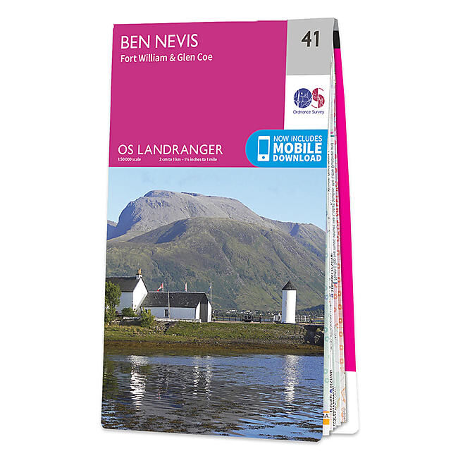 ORDNANCE SURVEY - 41 GB BEN NEVIS 1 50 000