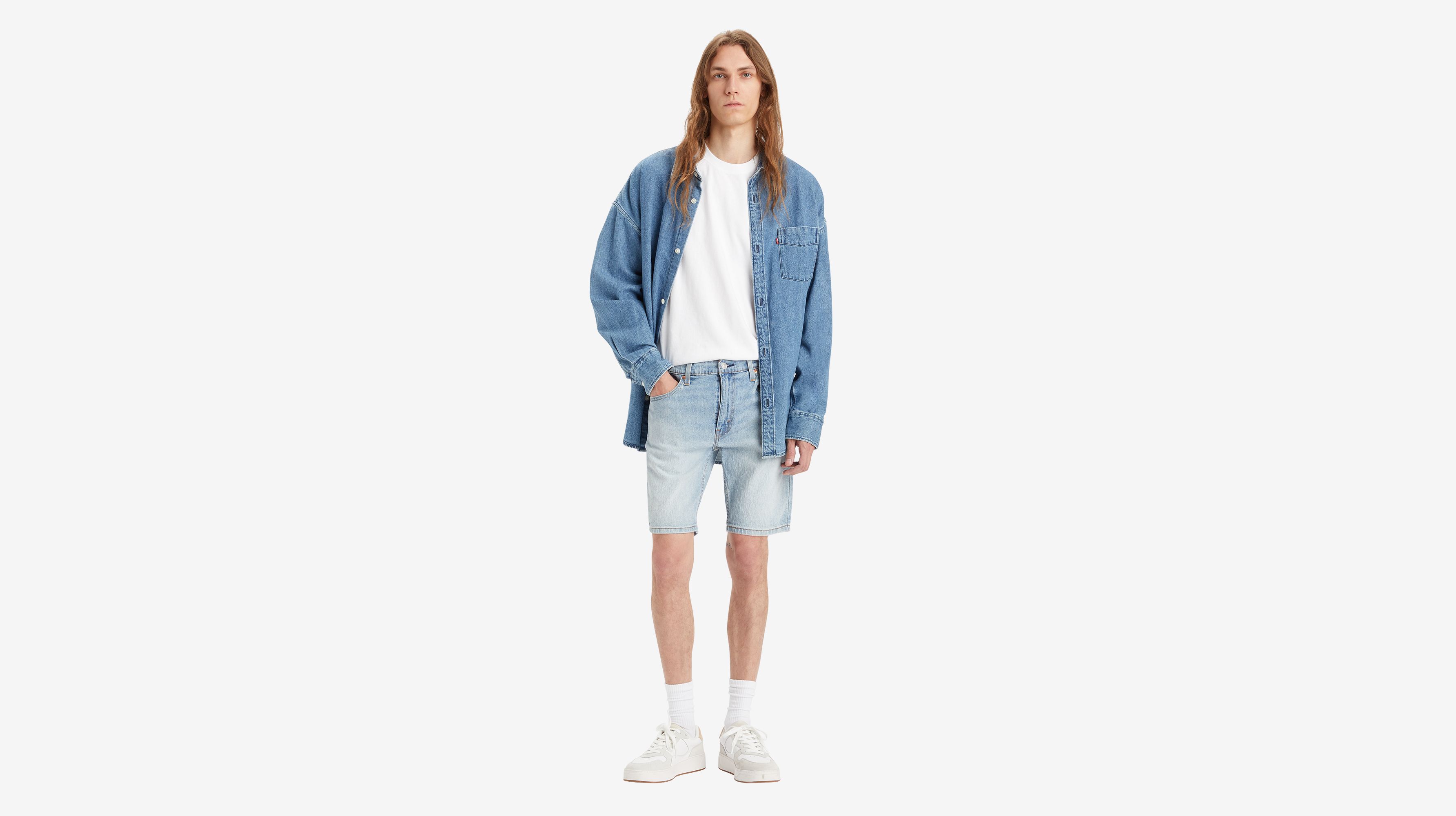 Short 412™ slim - Honestly Never Cool Short - Bleu