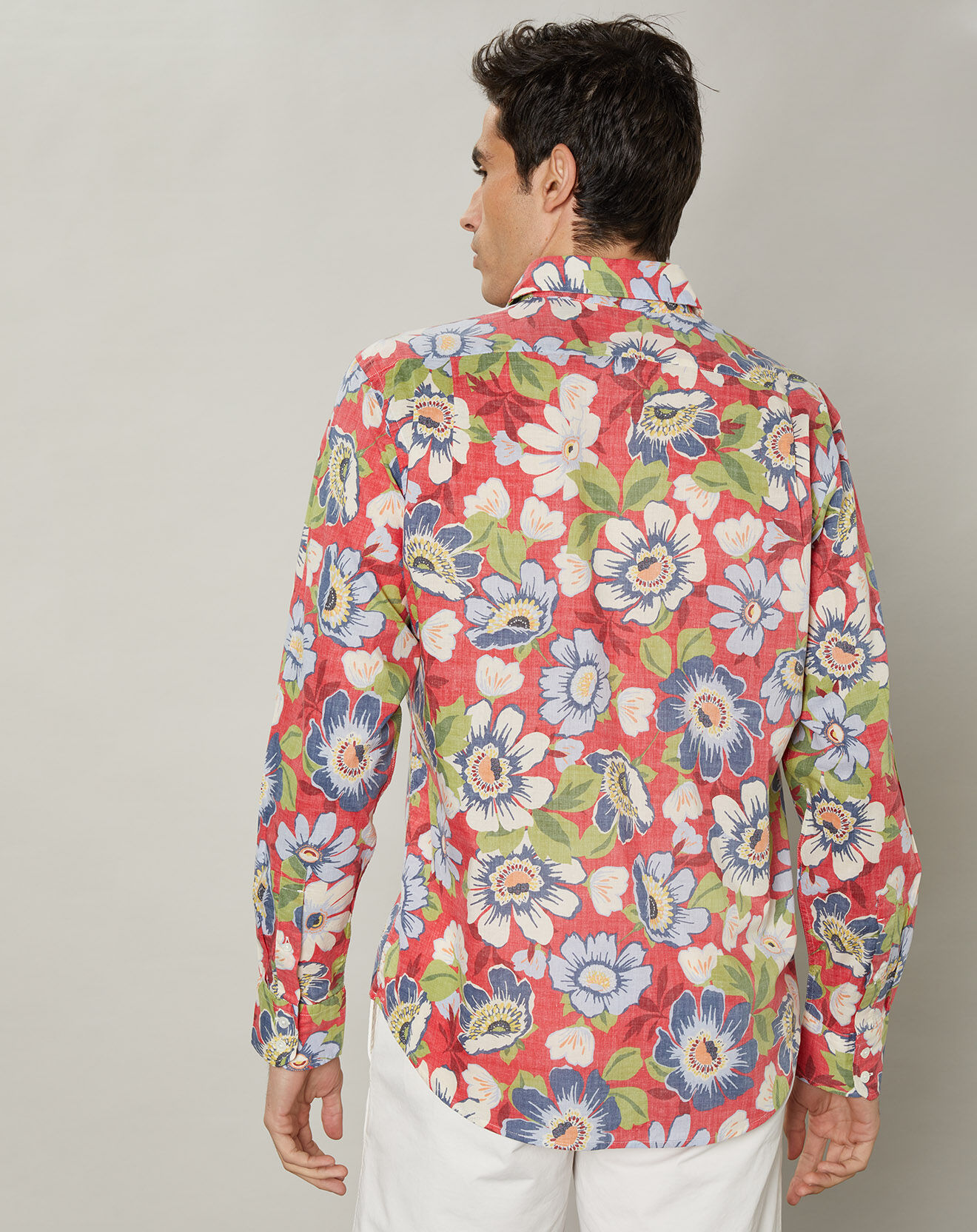 Hartford Chemise regular Paul rouge