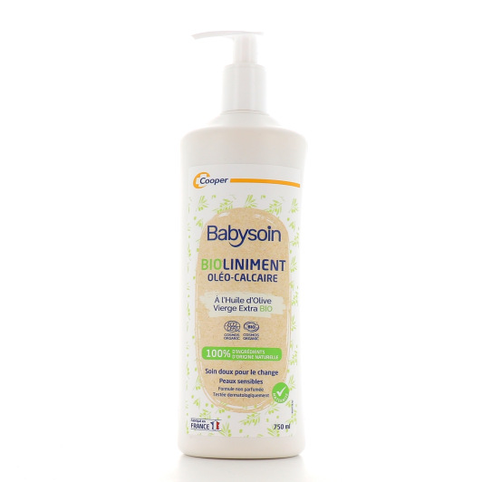 Liniment oléo calcaire Babysoin - Change de bébé, nettoyage du siège