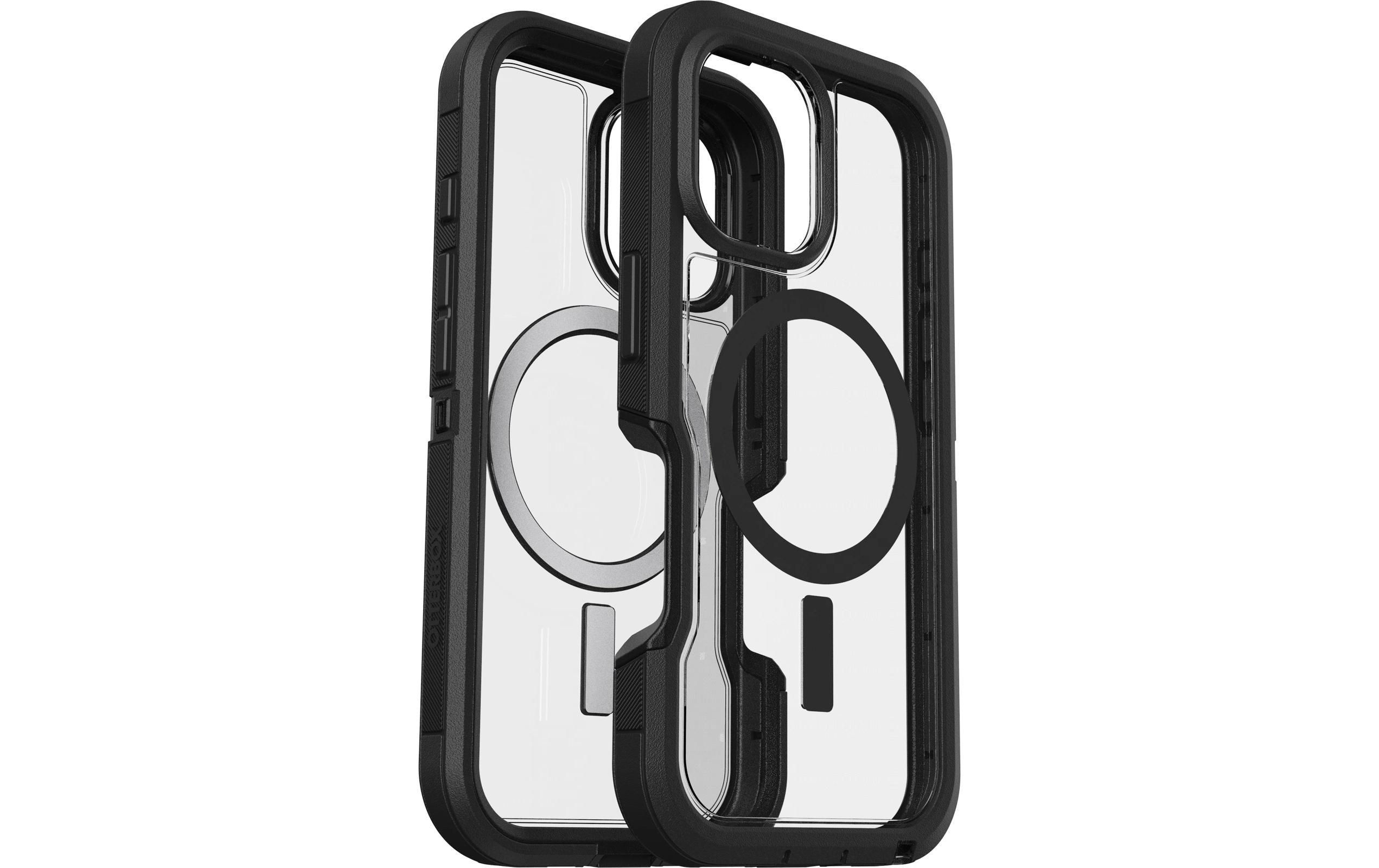 Back Cover Defender XT iPhone 16 SchwarzSchutzhülle für das Apple iPhone 16 mit MagSafe Lademöglichkeit