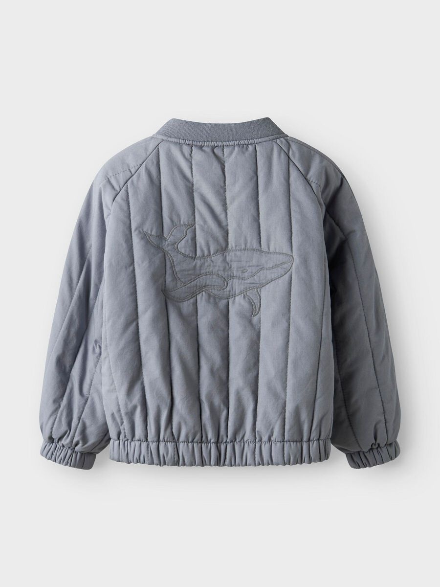 Lil' Atelier Lil' Atelier bomber jacket NBFlio  tradewinds whale