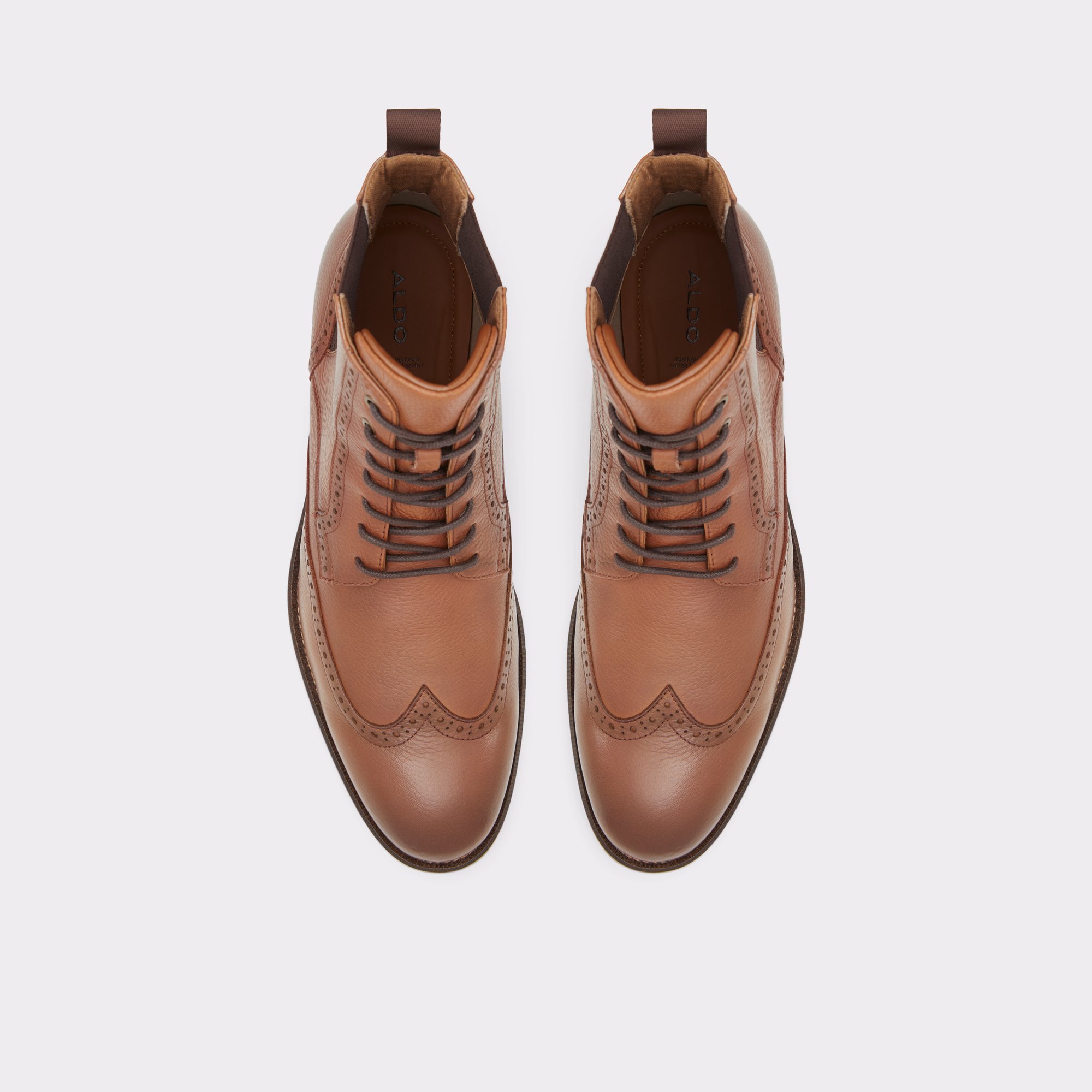 Salinger Brown Men Dress boots