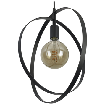 Hanglamp Thijs zwart Ø42cm