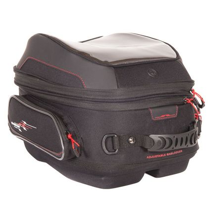 Sacoche réservoir Bagster CLIPPER (25 Litres) Universel - Noir / Rouge
