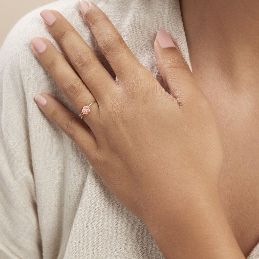 Bague Syna Fleur Or Jaune