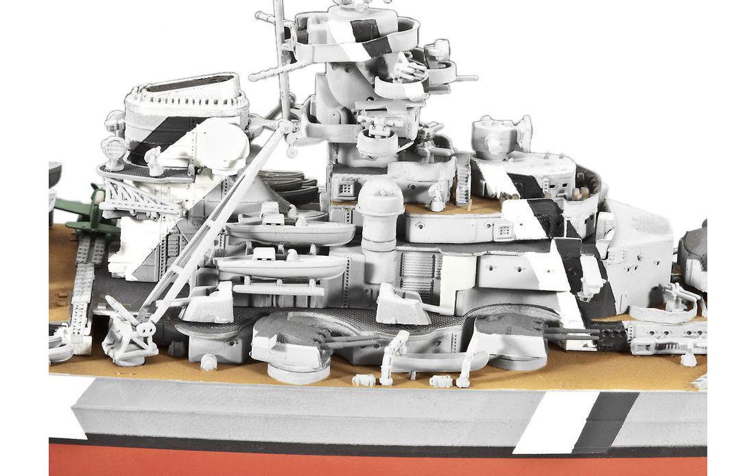 Bausatz Battleship Bismarck 1:700Kunststoff Modellbausatz
