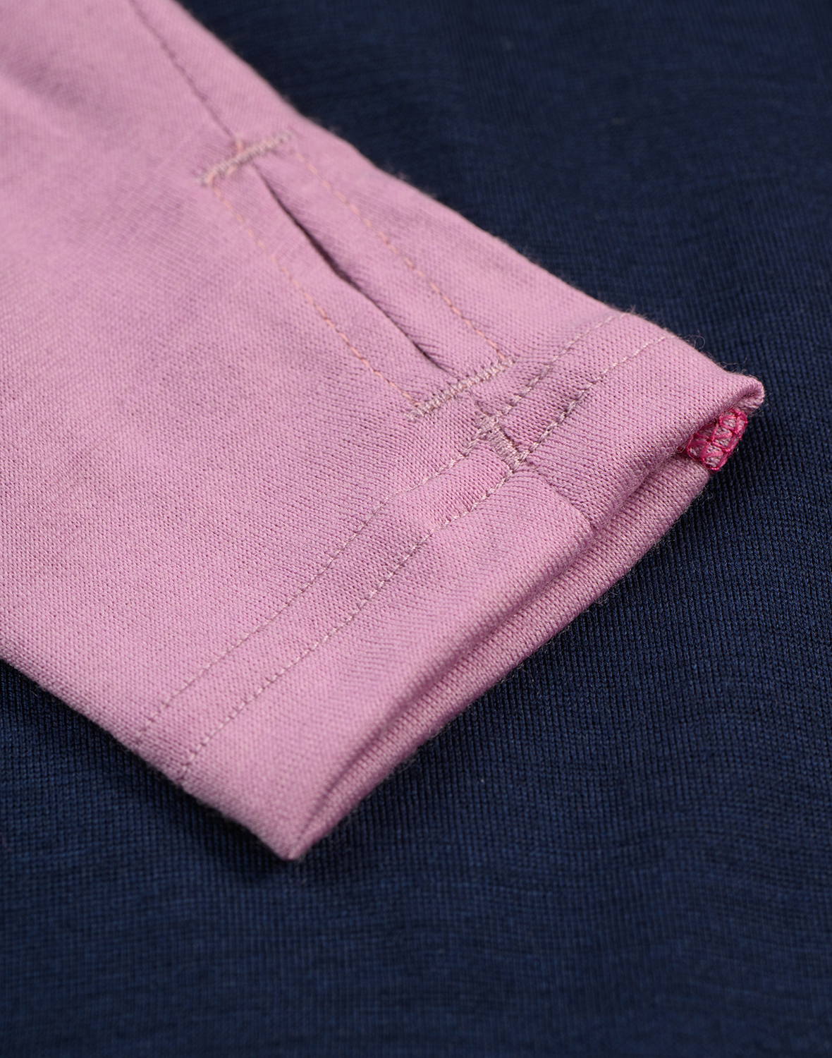 Shirt met halve rits van merinowol voor kinderen