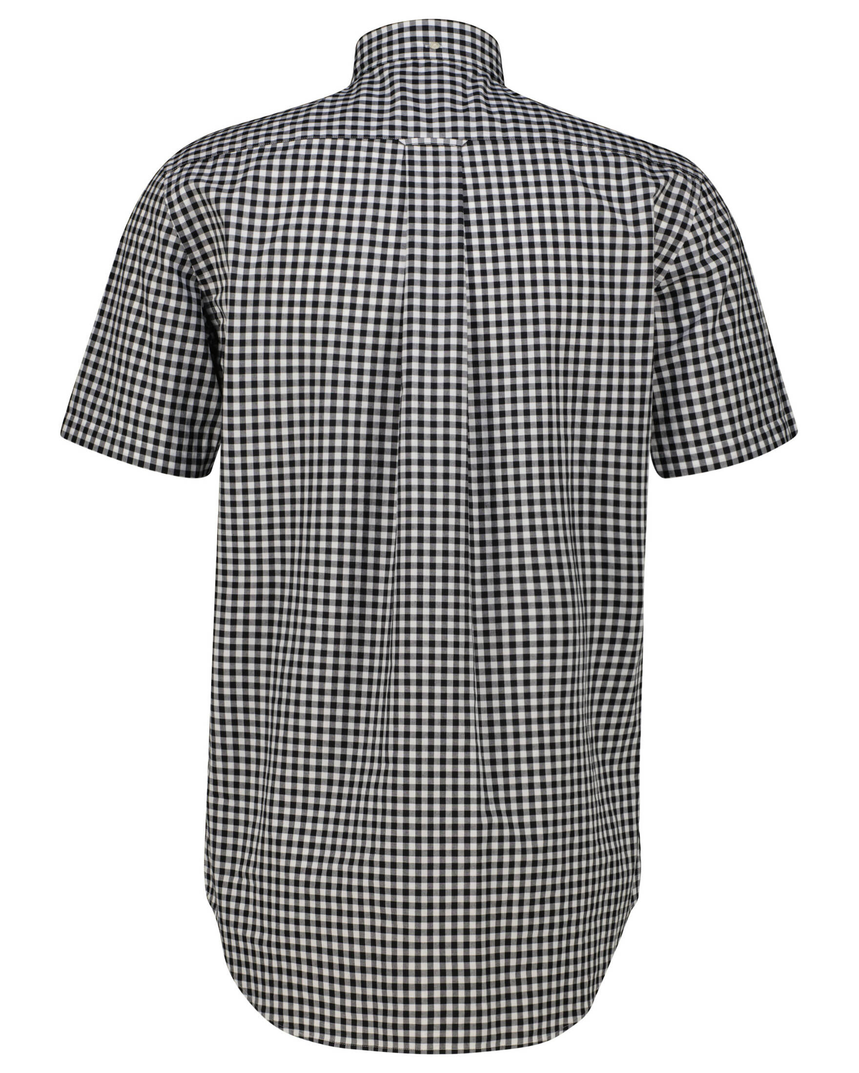 Gant| Herren Kurzarmhemd VICHY-KARO aus Popeline Regular Fit