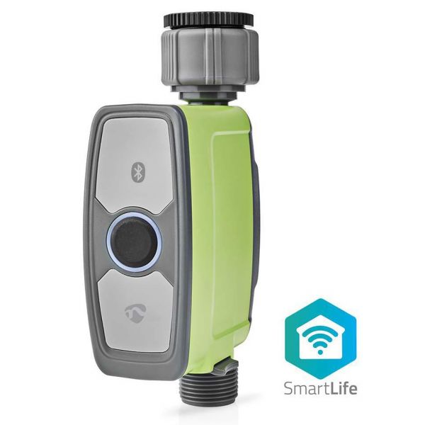 Nedis Controlador de Rega Inteligente 8bar Smartlife Bluetooth com Medidor de Consumo - BTWV10GN