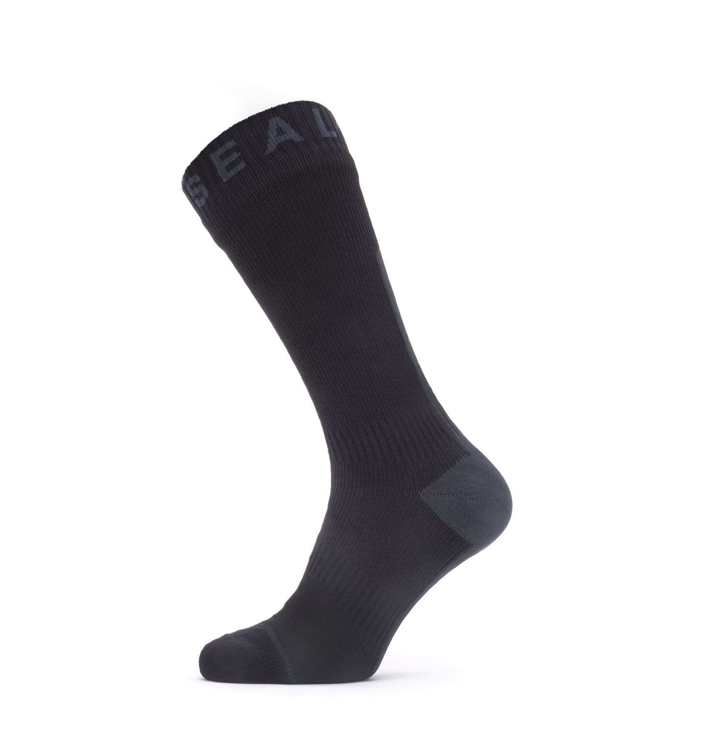 Sealskinz Briston Waterproof All Weather Hydrostop Mid Sokken Zwart/Grijs