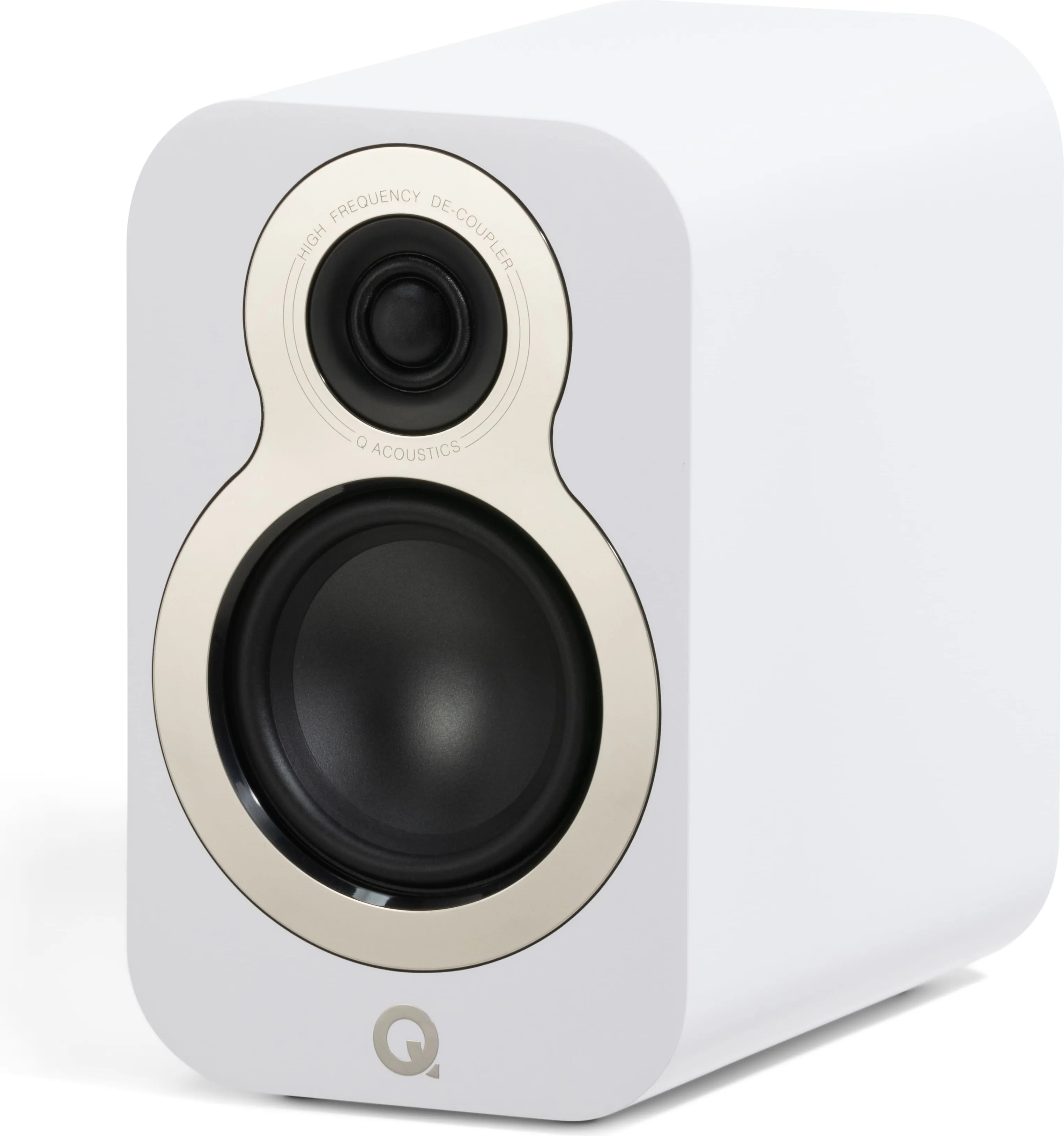 Q Acoustics 3010C Blanc mat (la paire) Enceintes bibliothèque
