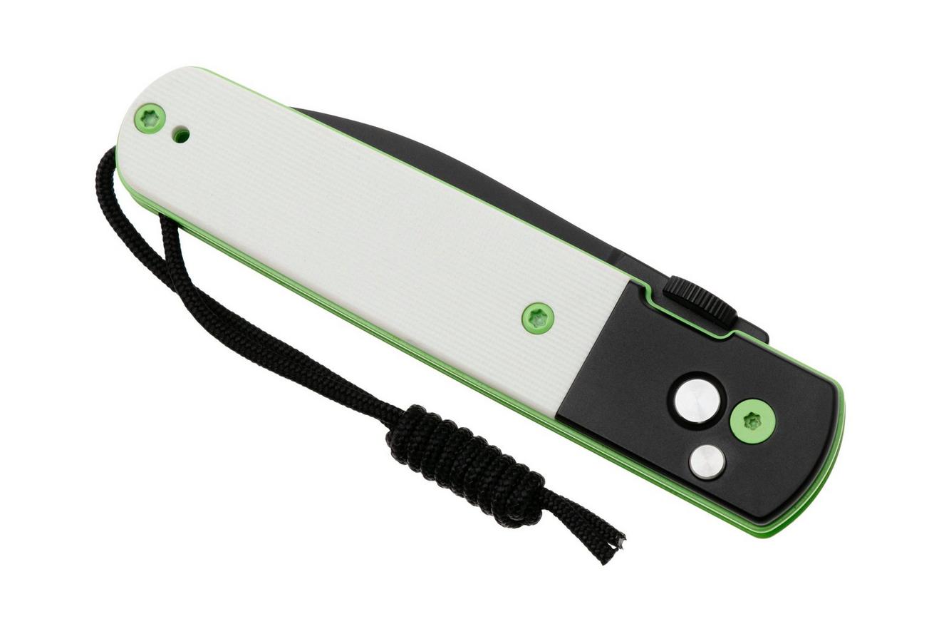 CJRB Locust J1951-BBW PVD AR-RPM9, Black Aluminium White G10, zakmes