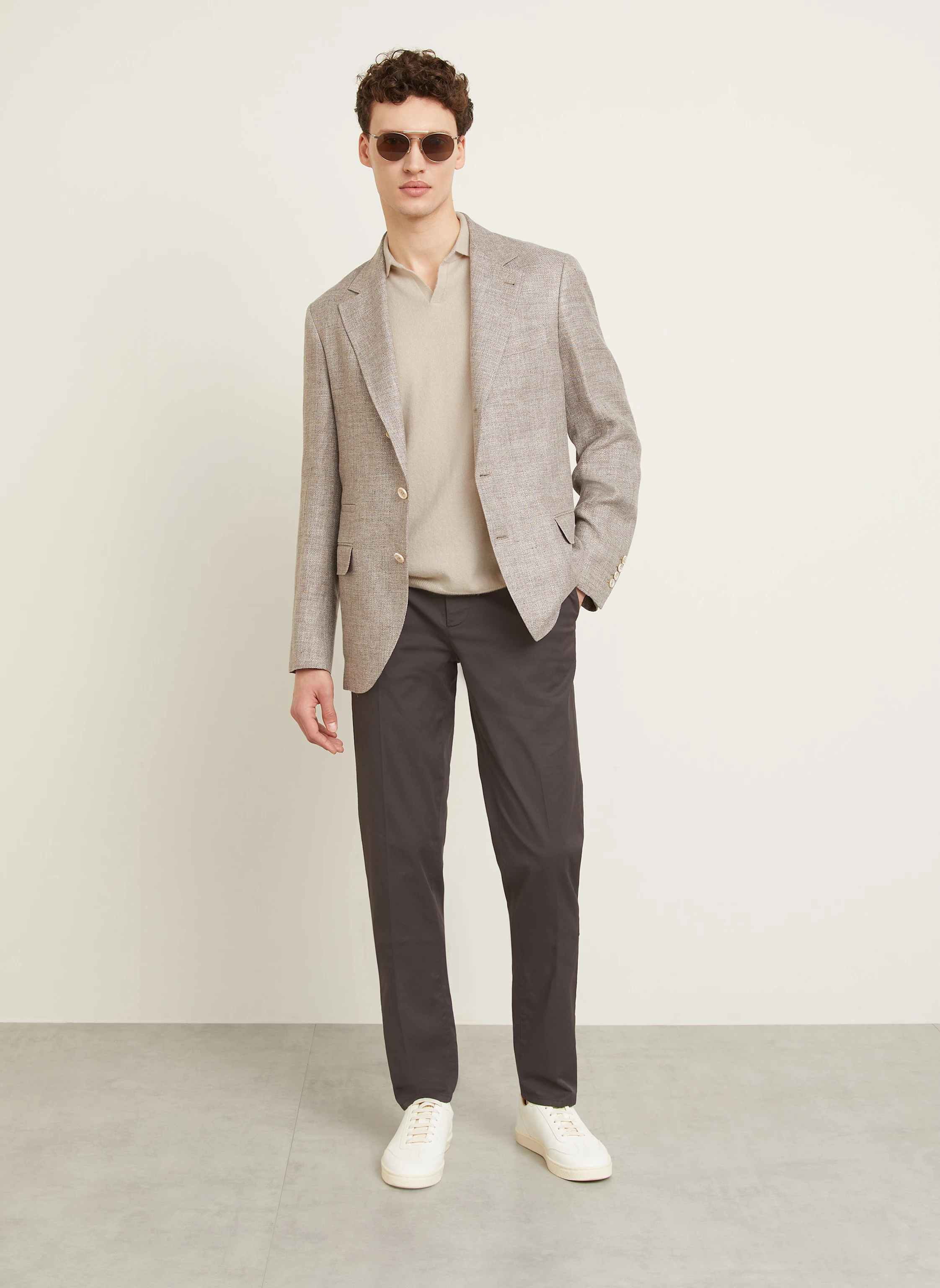 BRUNELLO CUCINELLI Anzugsakko Extra Slim Fit