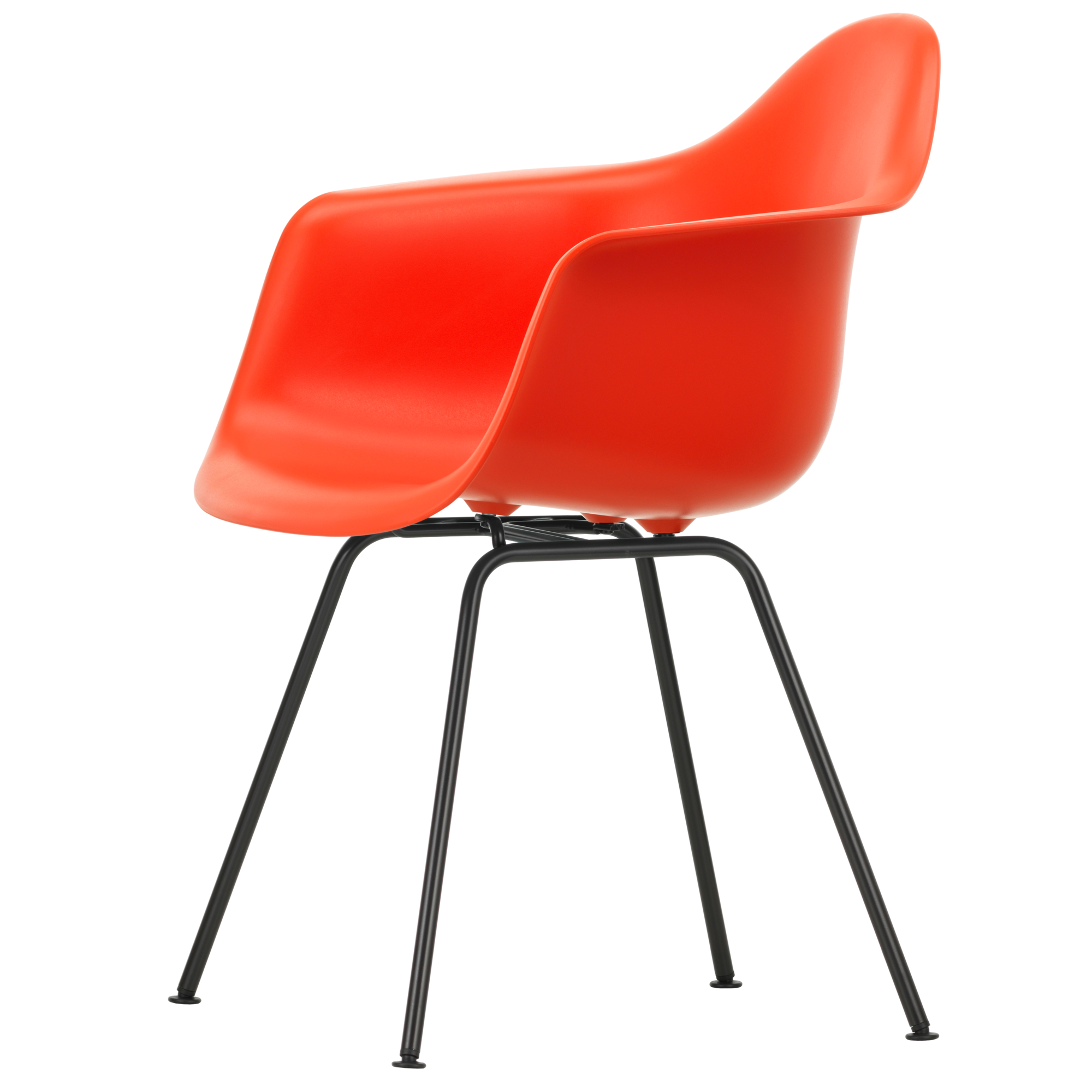 Eetkamerstoel DAX RE zwart Poppy Red