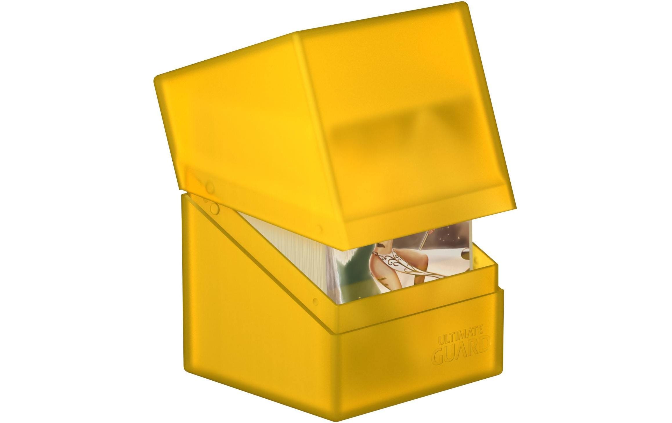 Kartenbox Boulder Deck Case Standardgrösse 100+ BernsteinHandliche und feste Kartenbox mit Soft-Touch-Oberfläche