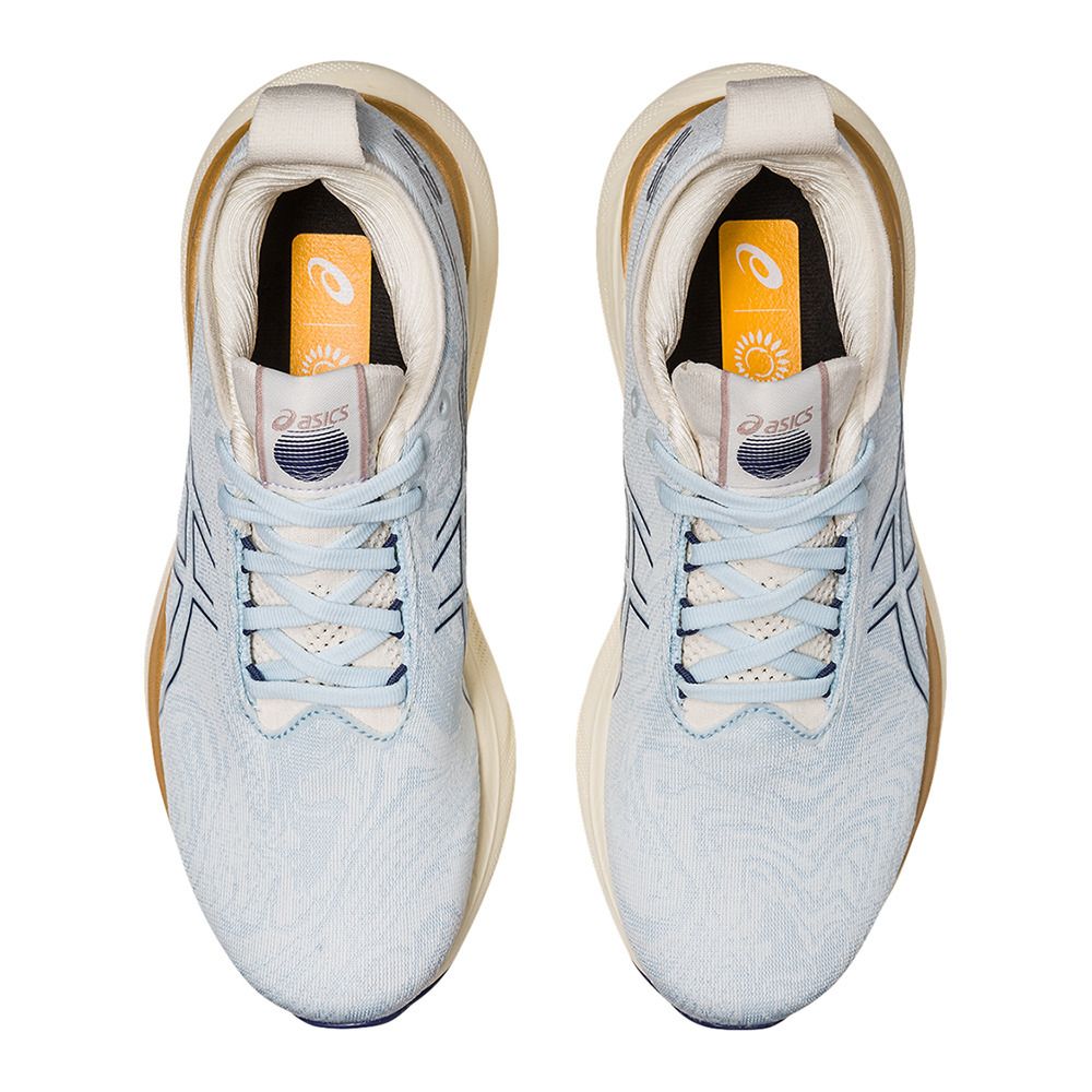 Asics GEL-NIMBUS 25 - Chaussures running Femme sky/cream