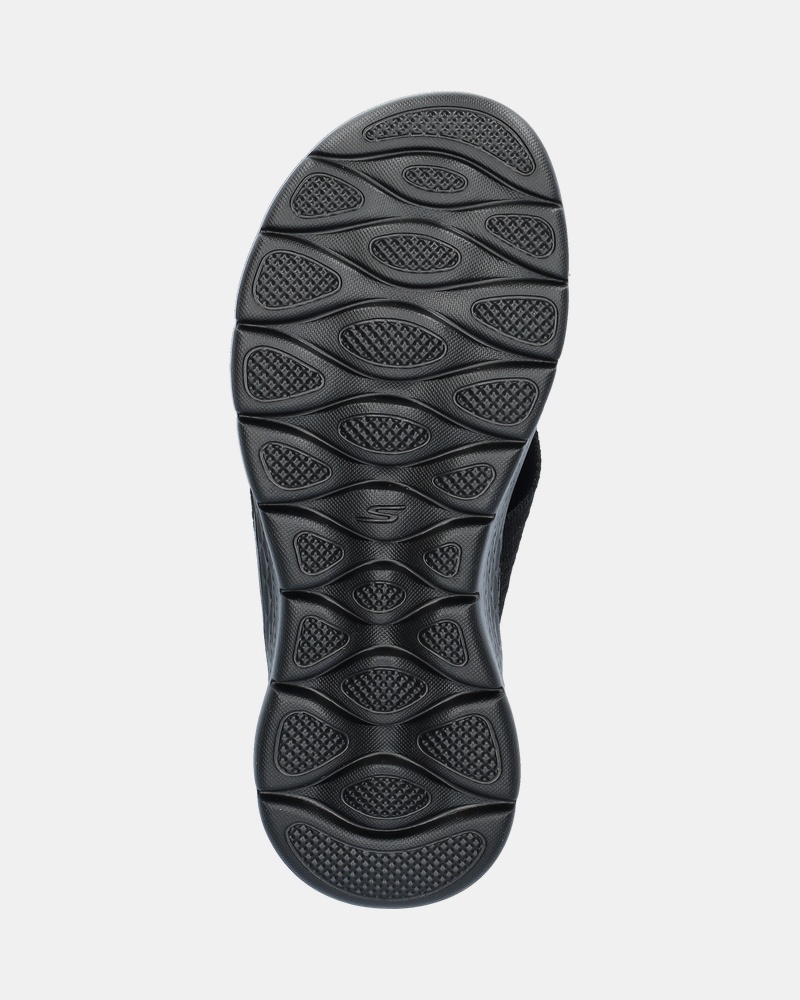 Skechers Go Walk Flex Slippers  - zwart