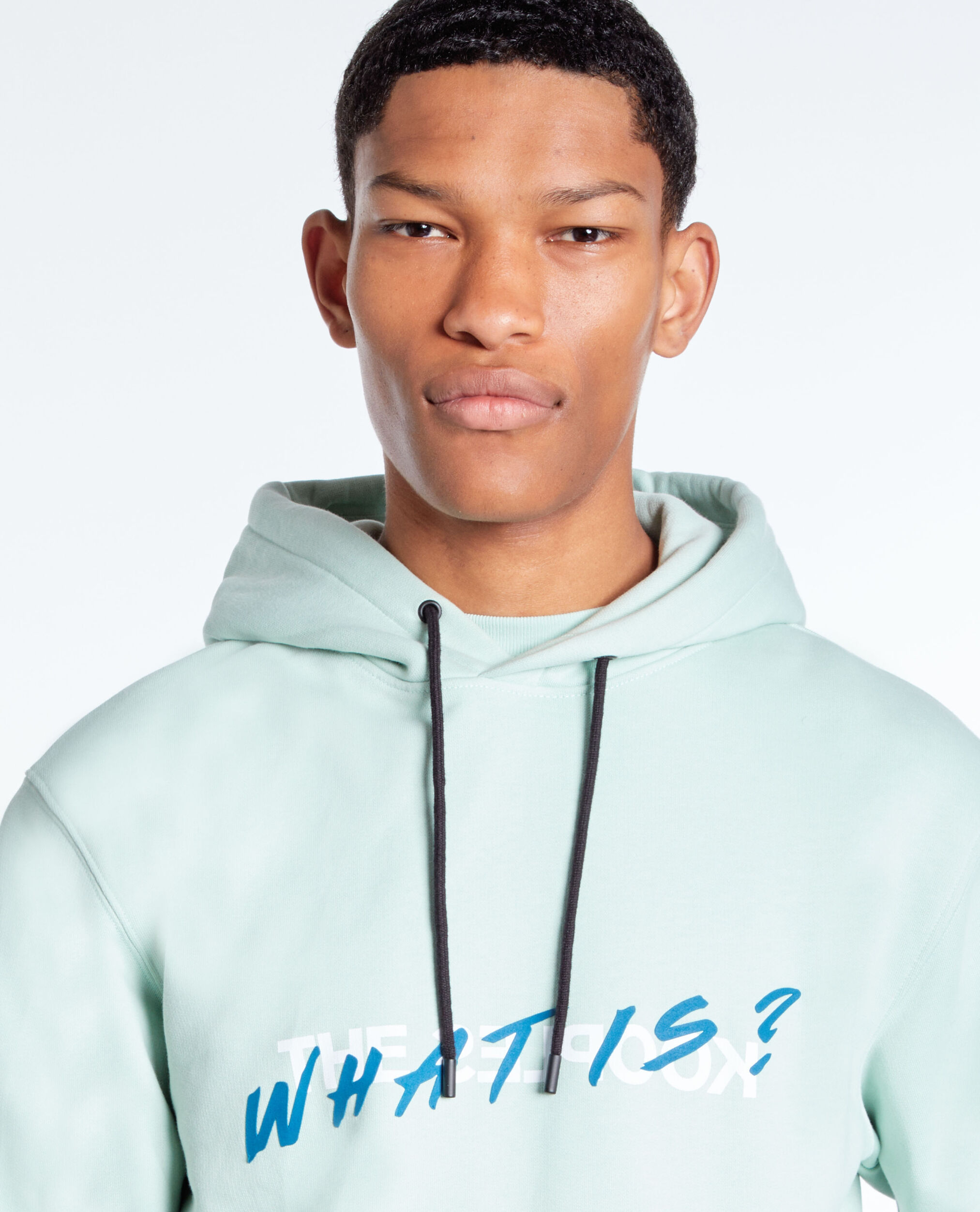 Sweatshirt à capuche What is vert