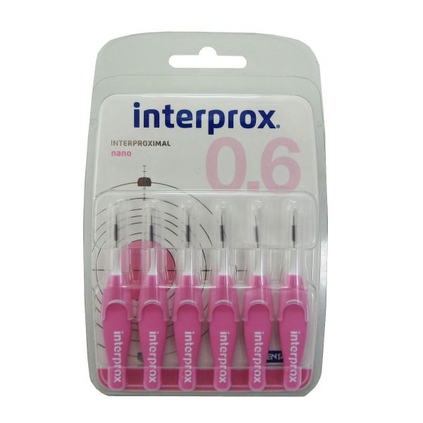 Interprox Escovilhão Flexivel Nano 0.6 6 Unidades